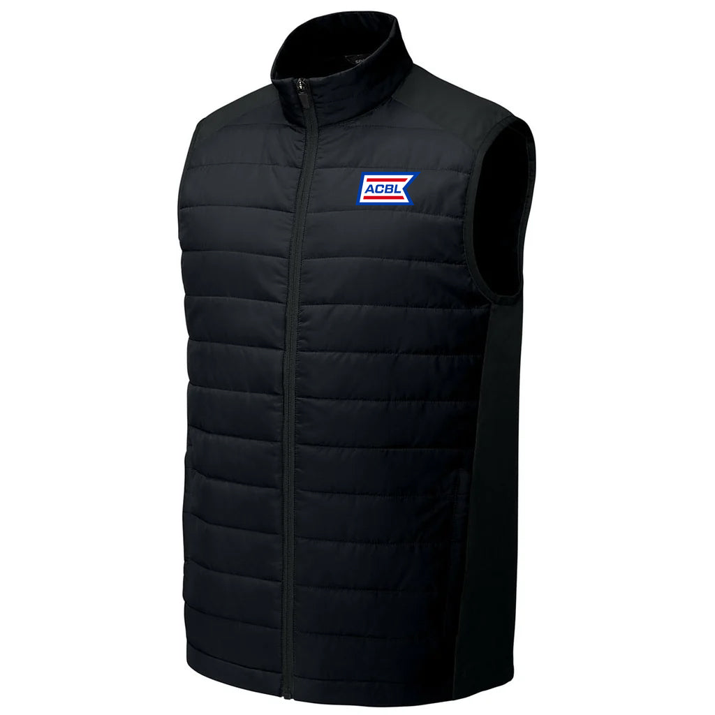Sport-Tek Men's Black Teknical Hybrid Vest