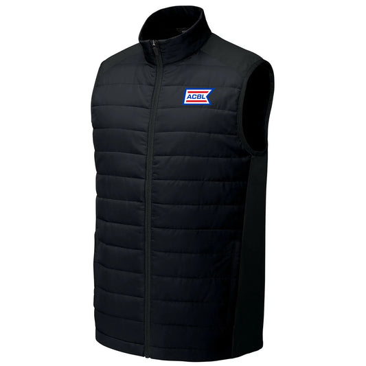 Sport-Tek Men's Black Teknical Hybrid Vest