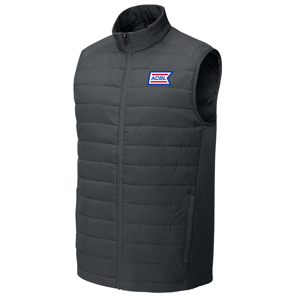 Sport-Tek Men's Iron Grey Teknical Hybrid Vest