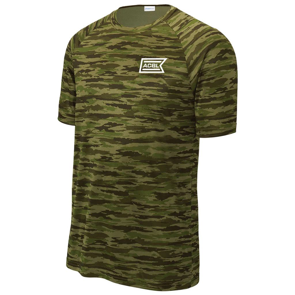 Sport-Tek Men's Olive Drab Green Drift Camo Tee