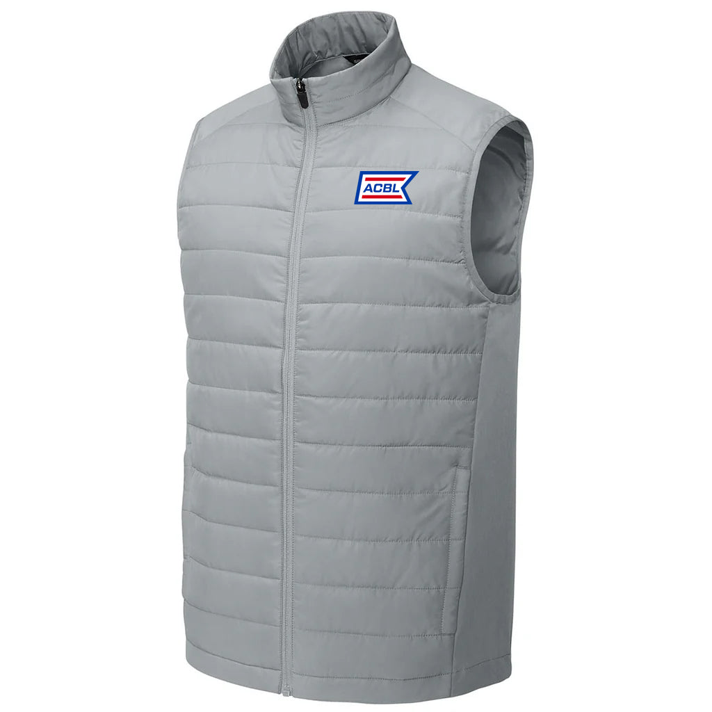 Sport-Tek Men's Silver Teknical Hybrid Vest