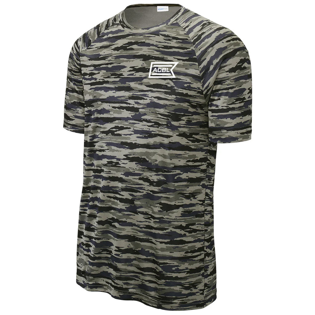 Sport-Tek Men's True Navy Drift Camo Tee