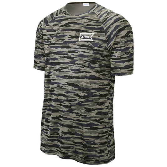 Sport-Tek Men's True Navy Drift Camo Tee