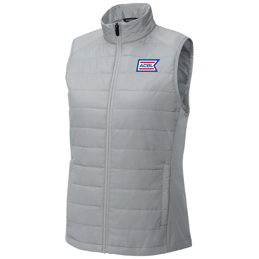 Sport-Tek Women's Silver Teknical Hybrid Vest