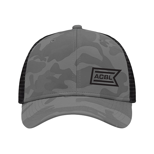Sportsman Grey Camo/Black Lo-Pro Mesh Back Trucker Fit Cap