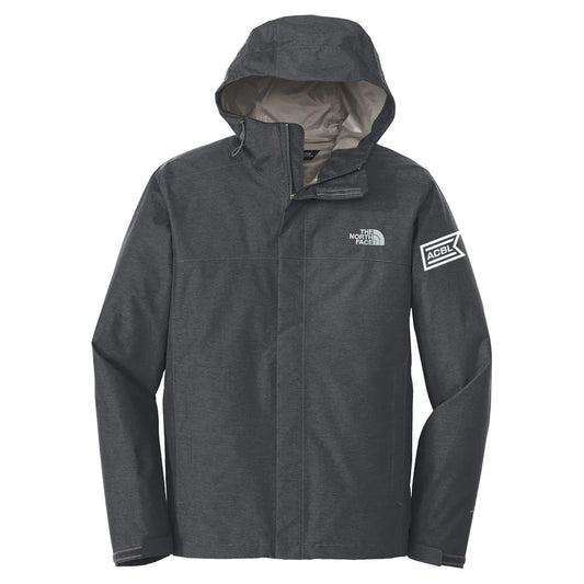 The North Face Men's Dark Grey Heather DryVent Rain Jacket