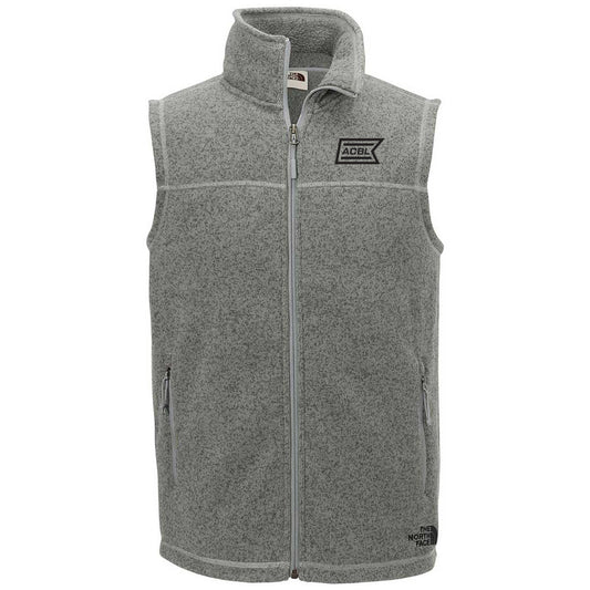 The North Face Men's Medium Grey Heather Sweater Fleece Vest