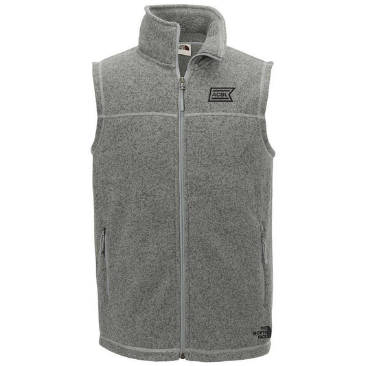 The North Face Men's Medium Grey Heather Sweater Fleece Vest