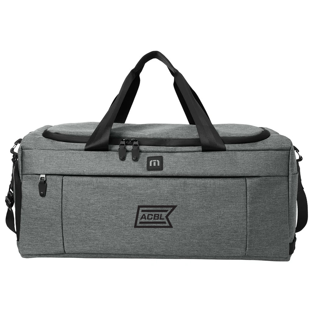 TravisMathew Graphite Heather Duration Duffel