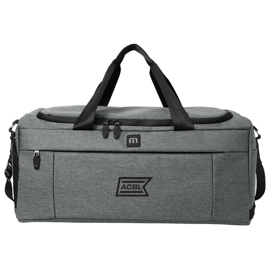 TravisMathew Graphite Heather Duration Duffel