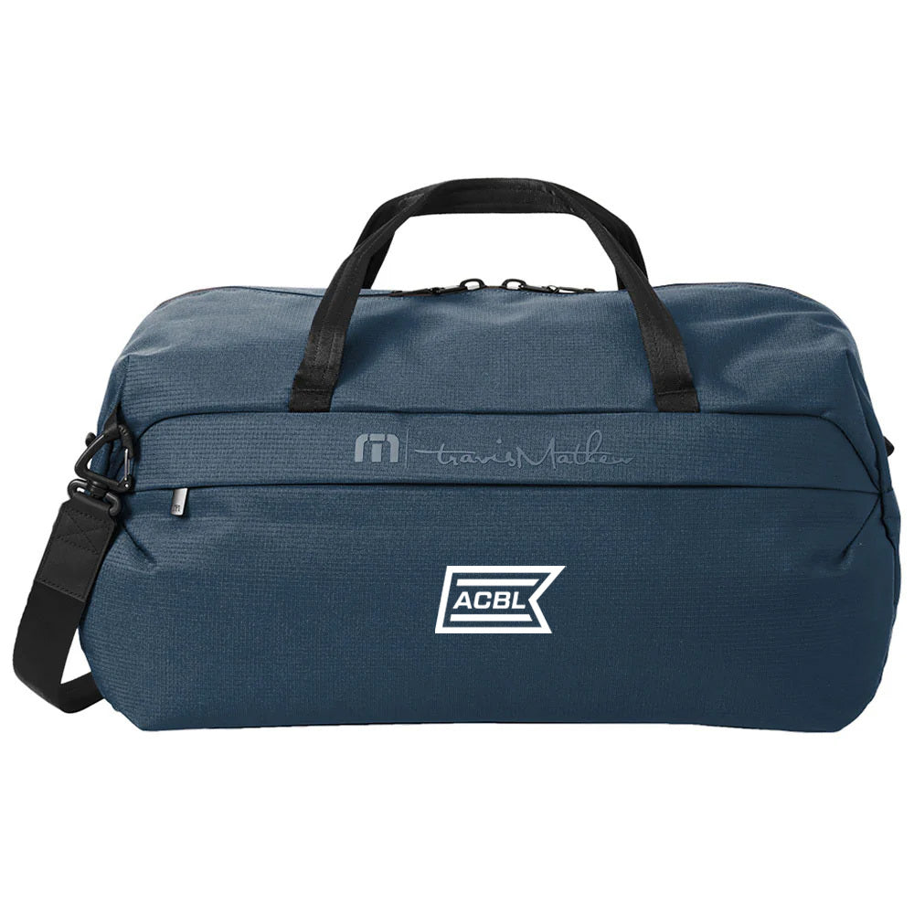 TravisMathew Navy Lateral Duffel
