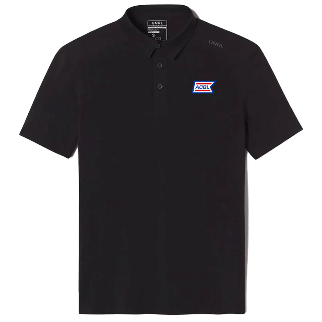 UNRL Men's Matte Black Legend Polo