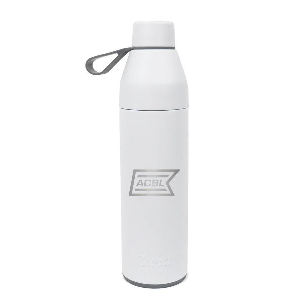 Zusa White Sidekick Water Bottle 20 oz
