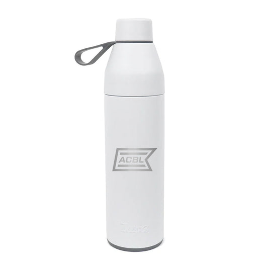 Zusa White Sidekick Water Bottle 20 oz