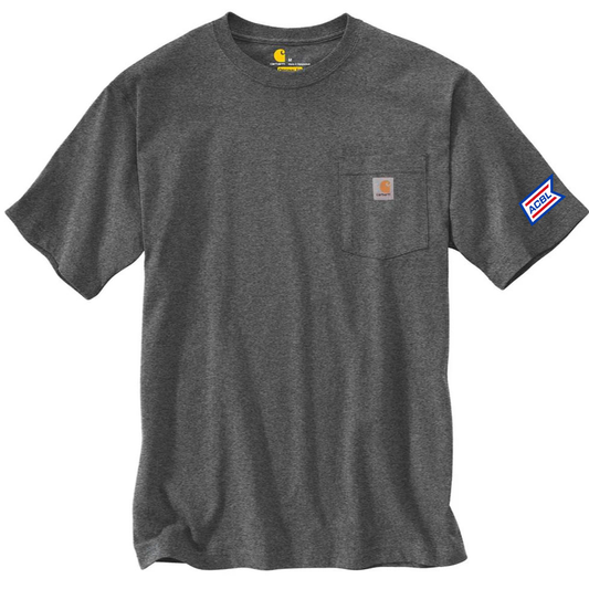 Carhartt Men's Carbon Heather Workwear Pocket S/S T-Shirt