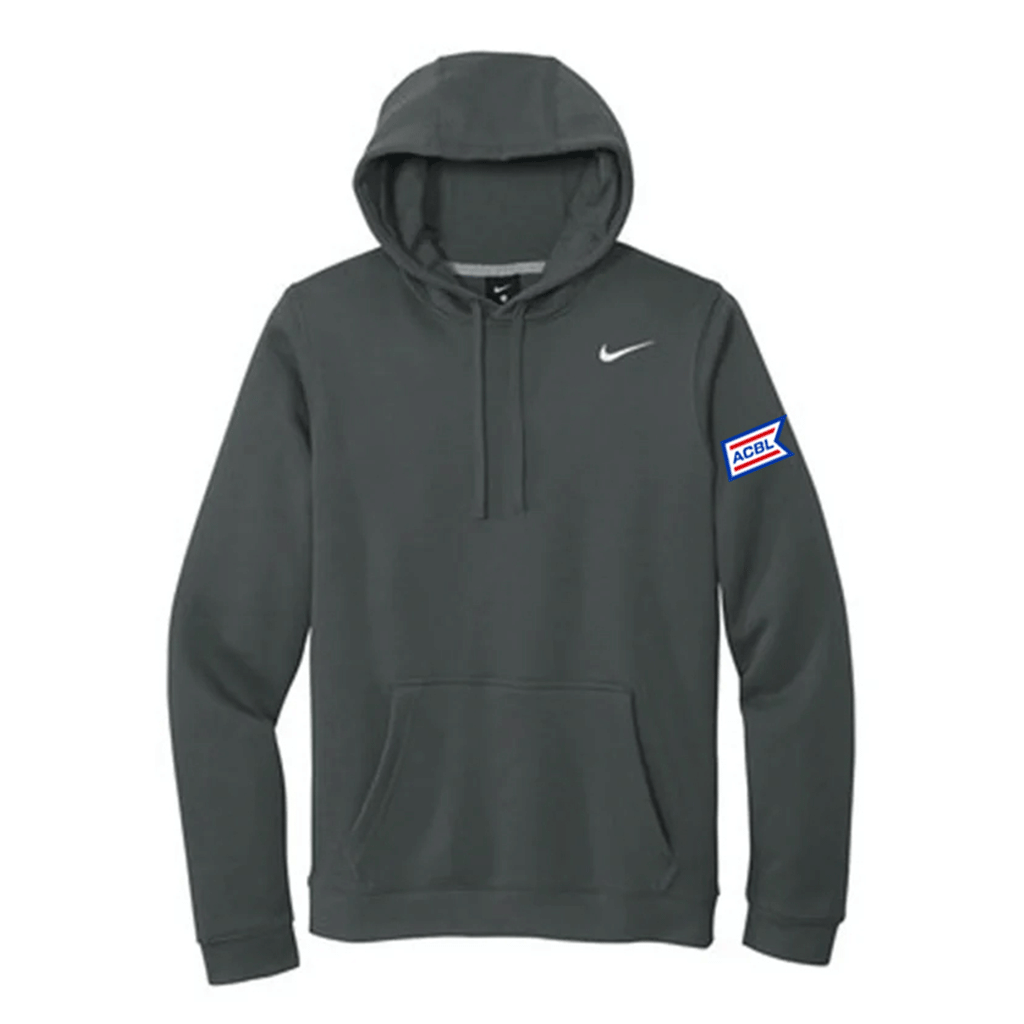 Nike Unisex Anthracite Club Fleece Pullover Hoodie