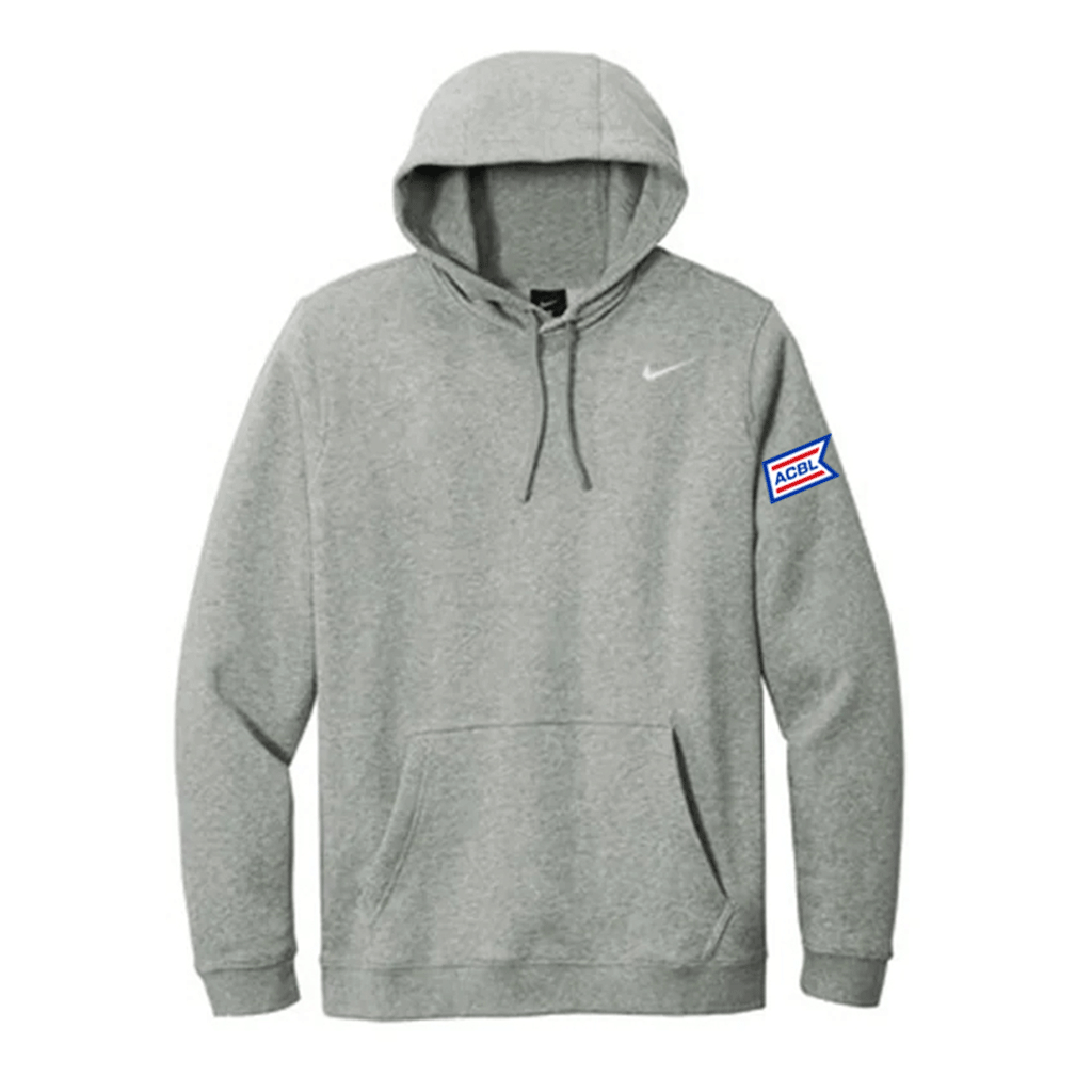 Nike Unisex Dark Grey Heather Club Fleece Pullover Hoodie