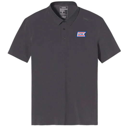 UNRL Men's Gunmetal Legend Polo